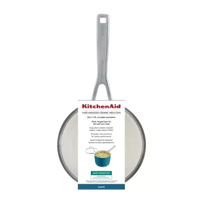 KitchenAid Hard Anodized 2-qt. Covered Sauce Pan