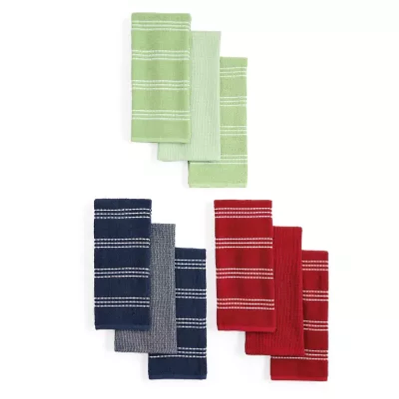 Homewear Addison Stripe 3-pc. Kitchen Towel Set