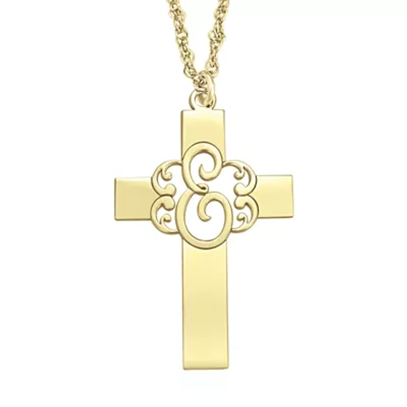 Womens Sterling Silver 18 Inch Pendant Necklace