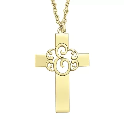 Womens Sterling Silver 18 Inch Pendant Necklace