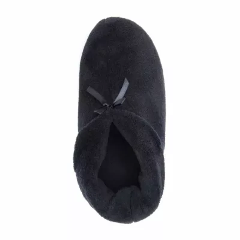 Muk Luks Womens Memory Foam Bootie Slippers