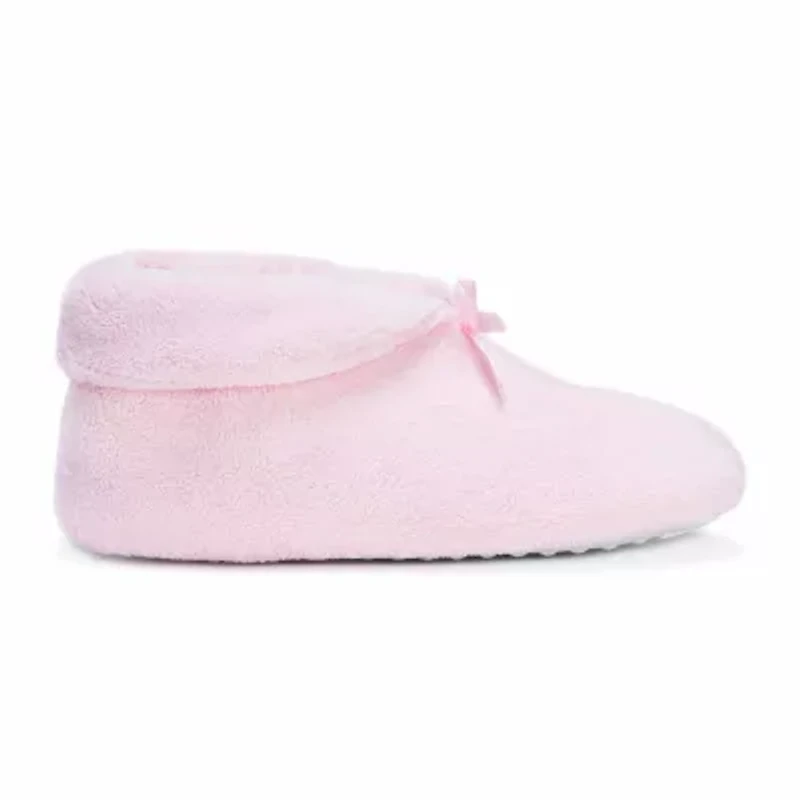 Muk Luks Womens Memory Foam Bootie Slippers