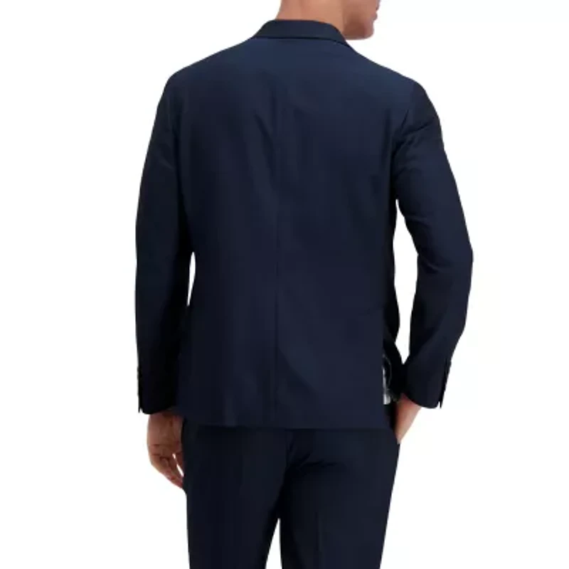 Haggar Smart Wash With Repreve Mens Stretch Fabric Slim Fit Suit Jacket