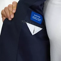 Haggar Smart Wash With Repreve Mens Stretch Fabric Slim Fit Suit Jacket