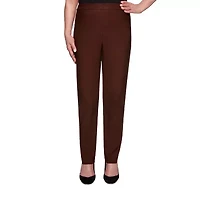 Alfred Dunner Classics Womens Plus Slim Pull-On Pants