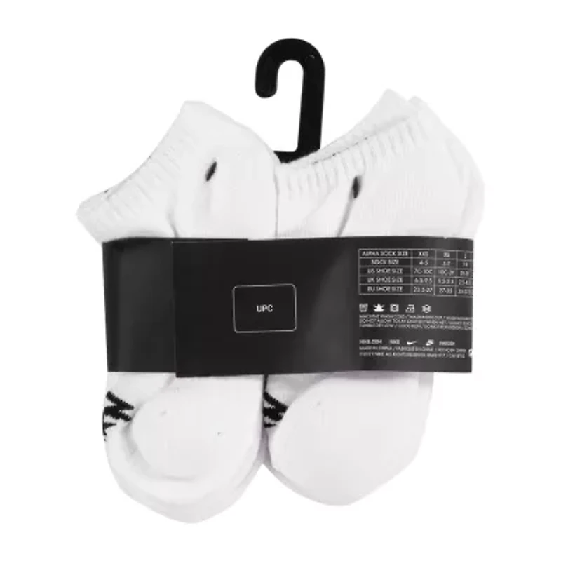 Nike 3BRAND by Russell Wilson Big Kid Boys Multi-Pack 6 Pair Low Cut Socks