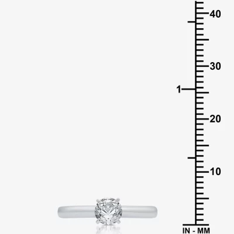 Classic Collection 1/2 CT. Lab-Grown (G / SI1-SI2) Diamond Round Solitaire Engagement Ring 10K or 14K Gold