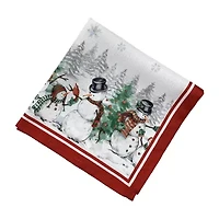 Elrene Home Fashions Snowman Winterland Set 4-pc. Napkins