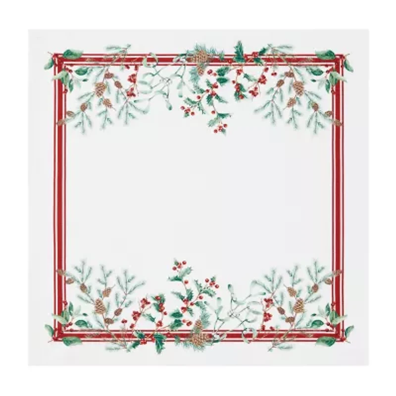 Elrene Home Fashions Winter Berry 4-pc. Napkin Set