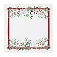 Elrene Home Fashions Winter Berry  4-pc. Napkin Set