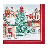 Elrene Home Fashions Storybook Christmas Set 4-pc. Napkins