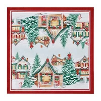 Elrene Home Fashions Storybook Christmas Set 4-pc. Napkins