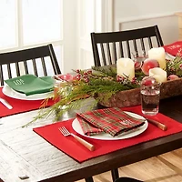 Elrene Home Fashions Holiday Sentiment Value 8-pc. Table Linen Set