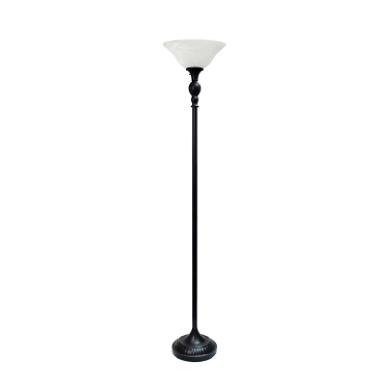 All the Rages Lalia Home Classic 1 Light Torchiere Floor Lamp