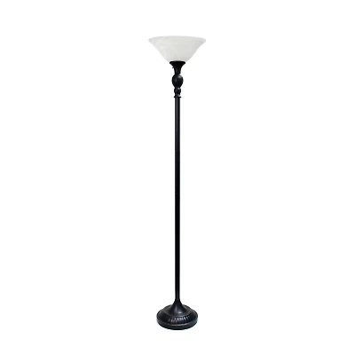 All the Rages Lalia Home Classic 1 Light Torchiere Floor Lamp