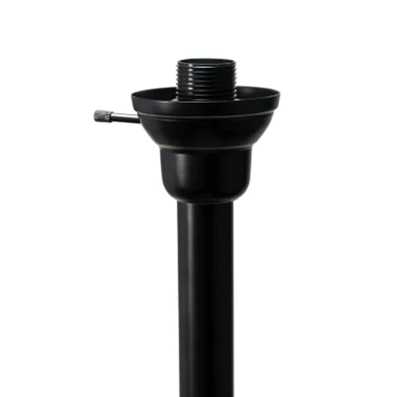 All the Rages Lalia Home Scalloped Glass Shades With 2 Reading Lights Torchiere Floor Lamp