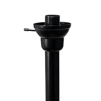 All the Rages Lalia Home Scalloped Glass Shades With 2 Reading Lights Torchiere Floor Lamp