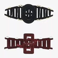 Arizona Heart 2-pc. Hair Clip