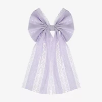 Arizona Purple Lace Hair Bow
