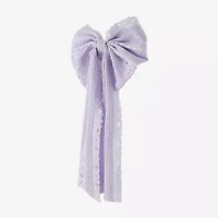 Arizona Purple Lace Hair Bow