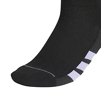 adidas All Day Training Womens Multi-Pack 3 Pair Quarter Ankle Socks