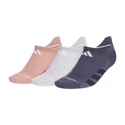 adidas All Day Training Womens Multi-Pack 3 Pair No Show Socks