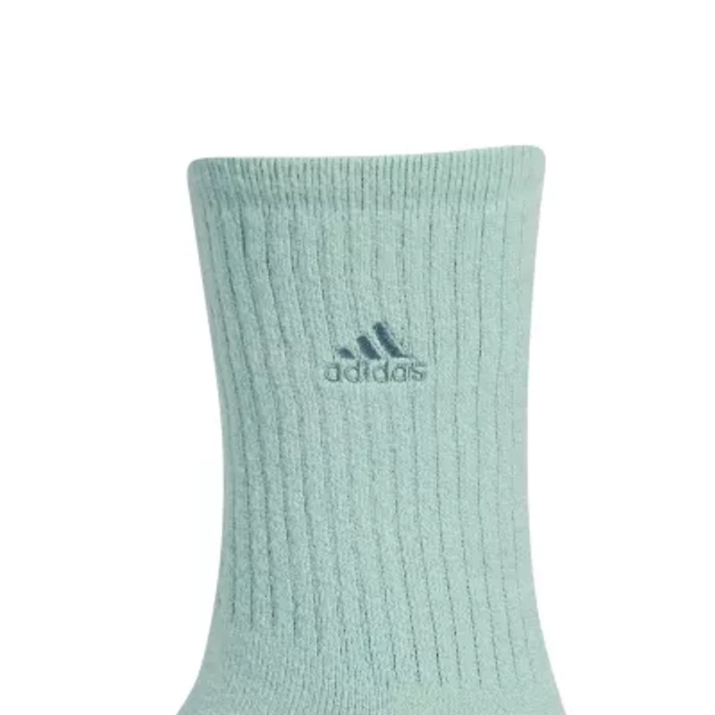 adidas Cozy Comfort Cushion Womens 3 Pair Crew Socks