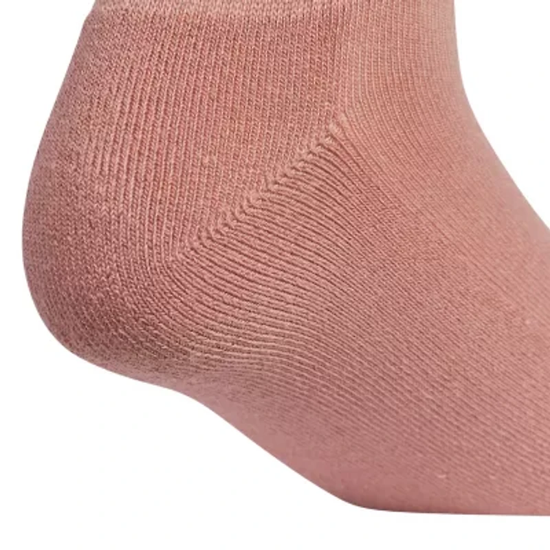 adidas Cushion Sport Womens Multi-Pack 3 Pair Quarter Ankle Socks