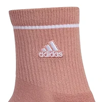 adidas Cushion Sport Womens Multi-Pack 3 Pair Quarter Ankle Socks