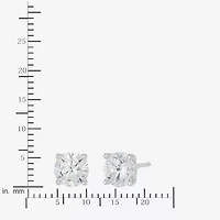 DiamonArt® White Cubic Zirconia 14K Gold Over Silver Round 2-pc. Jewelry Set