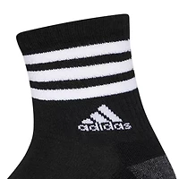 adidas Cushion Mens 3 Pair Quarter Ankle Socks