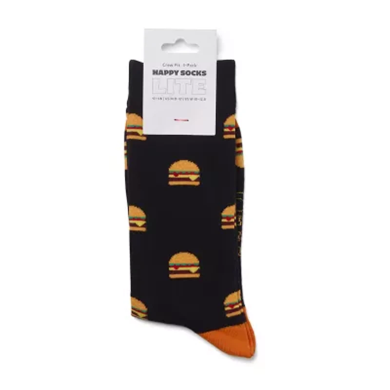 Happy Socks LITE Food Mens 1 Pair Crew