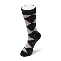 Happy Socks LITE Argyle Mens 1 Pair Crew
