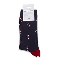Happy Socks LITE Holiday Mens 1 Pair Crew