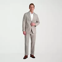 Haggar JMH Tailored Glen Plaid Mens Stretch Fabric Modern Fit Suit Jacket
