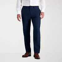 Haggar JMH Tailored Prominent Twill Mens Stretch Fabric Modern Fit Flat Front Suit Pant