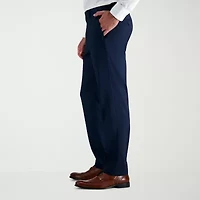 Haggar JMH Tailored Prominent Twill Mens Stretch Fabric Modern Fit Flat Front Suit Pant
