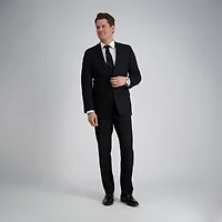 Haggar JMH Tailored Premium Stretch Mens Fabric Classic Fit Flat Front Suit Pant