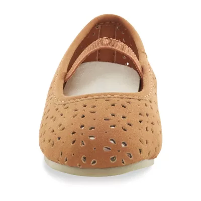 Carter's Easton2 Toddler Girls Round Closed Toe Ballet Flats