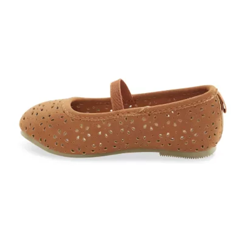 Carter's Easton2 Toddler Girls Round Closed Toe Ballet Flats