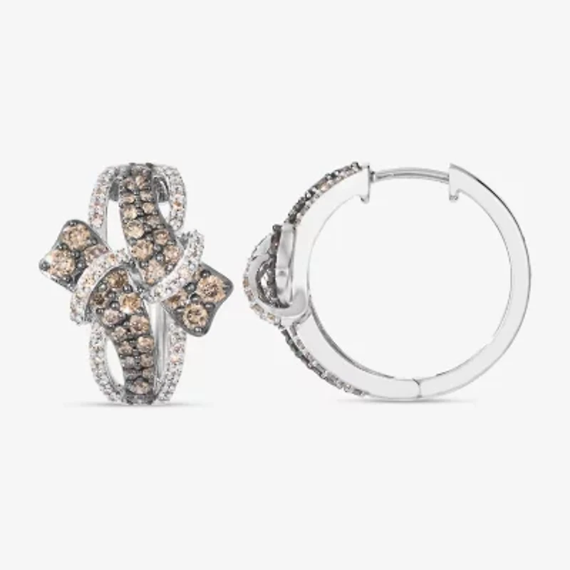 Le Vian® Earrings featuring Chocolate Diamonds® , Nude Diamonds™  set in 14K Vanilla Gold®