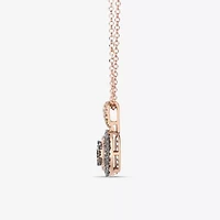 Le Vian® Pendant featuring Chocolate Diamonds® Nude Diamonds™ set in 14K Strawberry Gold