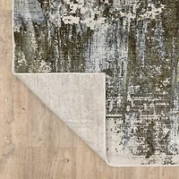 Covington Home Caracas Distressed Abstract 27"X90" Indoor Rectangular Runner