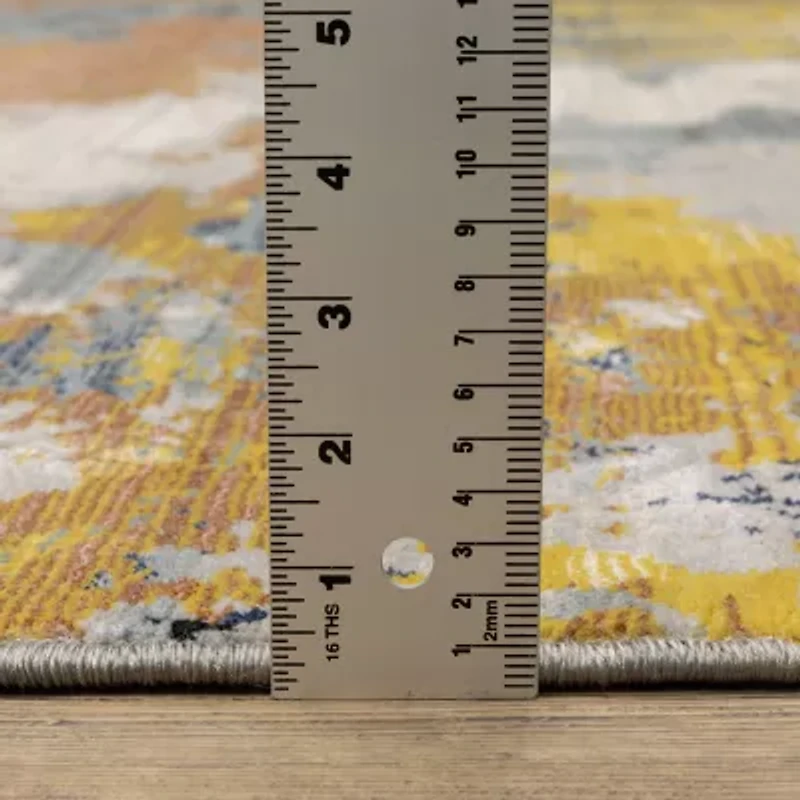 Covington Home Caracas Abstract Patina 39"X60" Indoor Rectangular Accent Rug