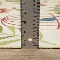 Covington Home Florentina Botanical Bird Cages Indoor Outdoor Rectangular Accent Rug