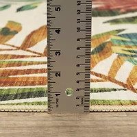 Covington Home Florentina Tropical Floral 42"X66" Indoor Outdoor Rectangular Runner