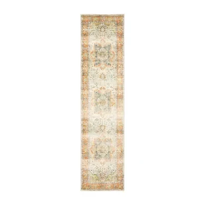 Covington Home Sierra Vintage Medallion 24"X96" Indoor Rectangular Runner