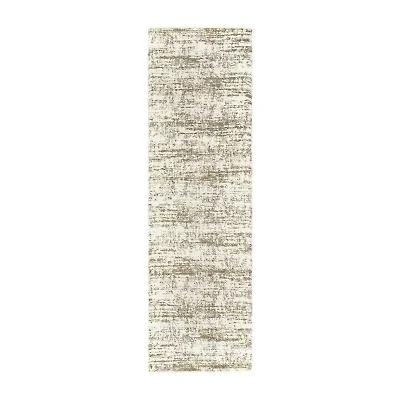 Covington Home Vienna Mottled Abstract 27"X90" Indoor Rectangular Runner