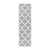 Covington Home Vienna Scalloped Lattice 27"X90" Indoor Rectangular Runner