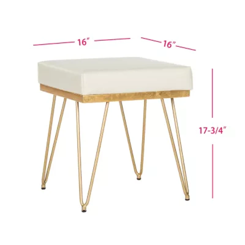 Jennie Accents Upholstered Bench